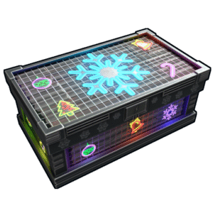 Neon Snowflake Large Box