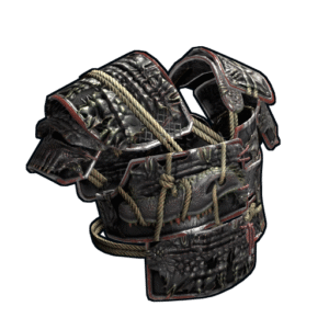 Black Alligator Vest