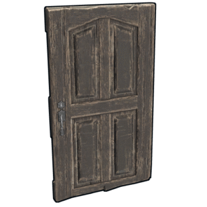 Cozy Puerta de madera
