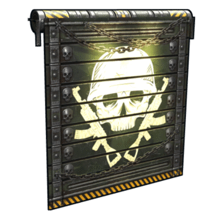 Danger Zone Garage Door