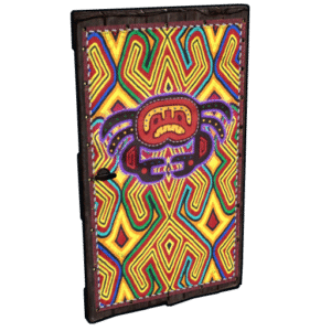 Panamanian Porte en bois