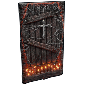 Coffin Wooden Door