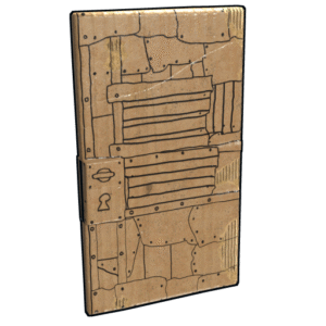 Cardboard Blechdoor