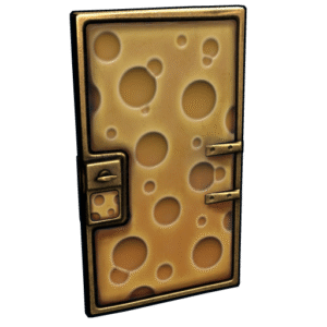 Cheese Drzwi z blachy