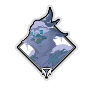 Glitter Crownfall Sticker - Bakeet (Frozen)