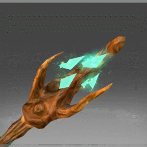 Inscribed Enchanted Manglewood Staff