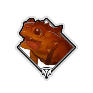Holo Crownfall Sticker - Mortimer