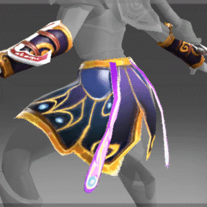 Skirt of the Fluttering Amethyst