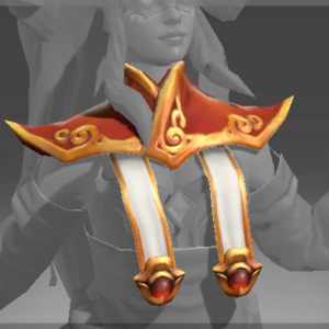 Inscribed Cape of the Divine Flame