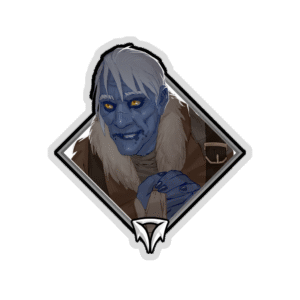 Holo Crownfall Sticker - Nezzo the Merchant