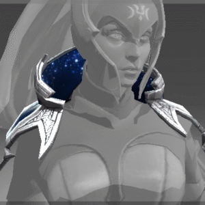 Inscribed Pauldrons of the Azure Constellation