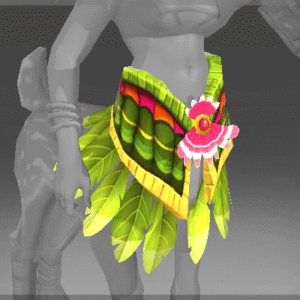 Auspicious Araceae's Tribute Skirt