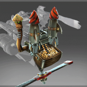 Inscribed Sky-High Warship Munitions