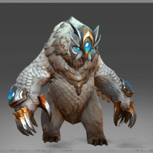 True Form of the Arctic Owlbear Clan