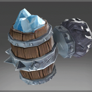 Inscribed Frozen Stein of the Bar Brawler