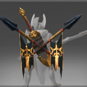 Inscribed Arms of the Onyx Crucible War Banners