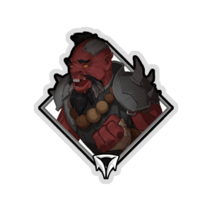 Holo Crownfall Sticker - Brak Baelor