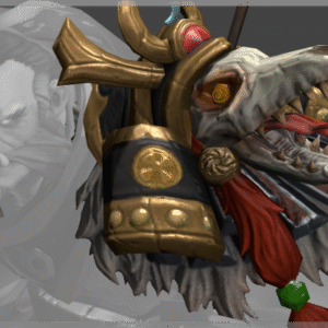 Requiem for Red Wolf Clan Shoulders