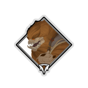 Holo Crownfall Sticker - Abominable Snow Bandit