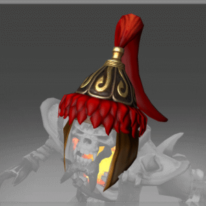 Inscribed Helmet of the Burning Decree