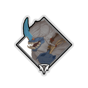 Holo Crownfall Sticker - Abominable Snow Vendor