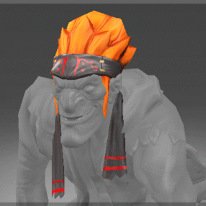 Auspicious Flamestitched Suitings Bandana