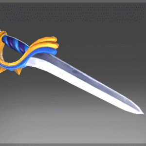 Inscribed Golden Siblings Dagger