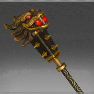 Inscribed Staff of the Dragon Palace