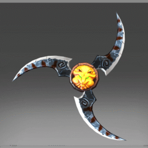 Inscribed Shuriken of the Blood Stained Sands