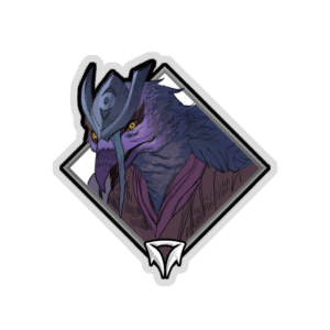 Holo Crownfall Sticker - Scree'Auk