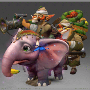 Autographed Pachyderm Powderwagon