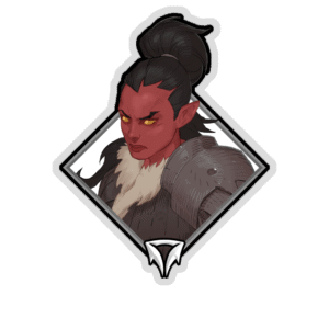 Holo Crownfall Sticker - Sorla Khan