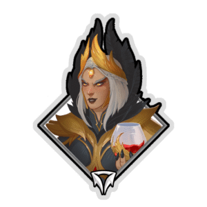Holo Crownfall Sticker - Imperia