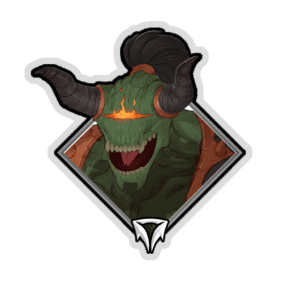 Holo Crownfall Sticker - Pak'Rajul