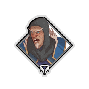 Holo Crownfall Sticker - Midgate Guard