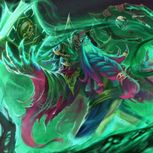 Genuine Loading Screen of the Master Necromancer