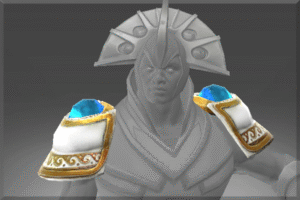 Heroic Gemmed Pauldrons of the Priest Kings