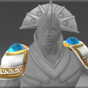 Heroic Gemmed Pauldrons of the Priest Kings