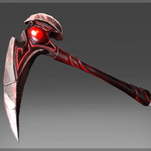 Inscribed Red Mist Reaper's Scythe
