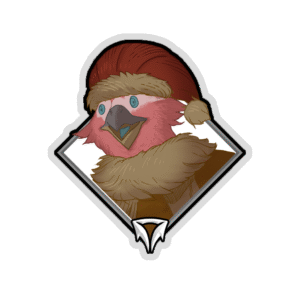 Glitter Crownfall Sticker - Bakeet (Parka)