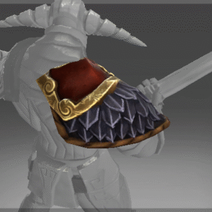 Armature of the Belligerent Ram Pauldron