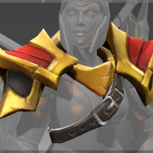 Inscribed Arms of the Onyx Crucible Shoulders