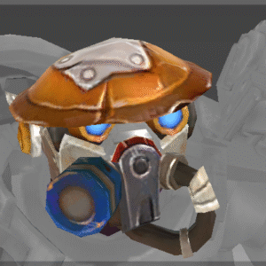 Inscribed Warcog Metal Mask