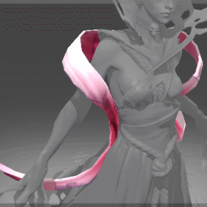 Inscribed Fatal Blossom Scarf