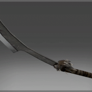 Inscribed Long-Fang the Grey Blade