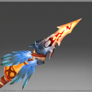 Inscribed Burning Spear