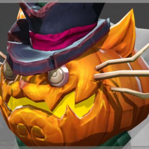 Inscribed Candy Cat Head