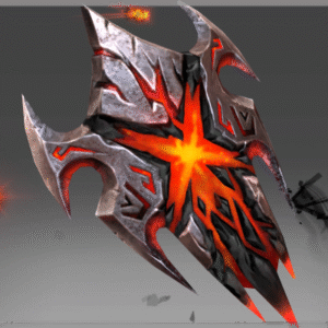 Autographed Shield of the Burning Nightmare