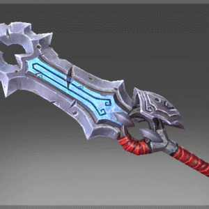 Cursed Blade of the Chiseled Guard