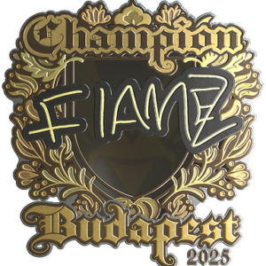 Sticker | FlameZ (Gold, Champion) | Budapest 2025